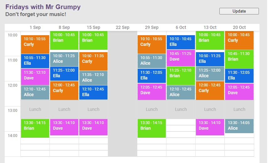 TimeTabling
